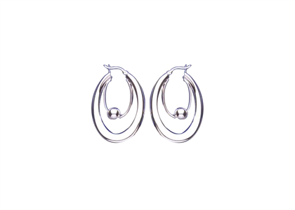 Rhodium Plated | Fashion Earrings